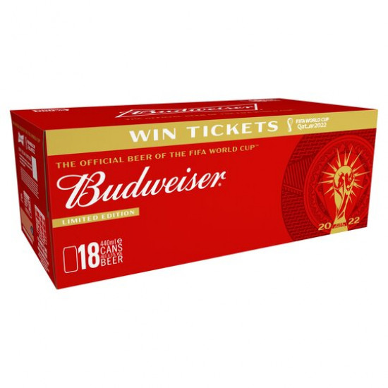 Budweiser Lager 18 X 440Ml