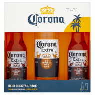 Corona 330Ml Bottle Duo And Pint Glass