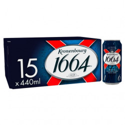 Kronenbourg 1664 Beer 15 X 440Ml