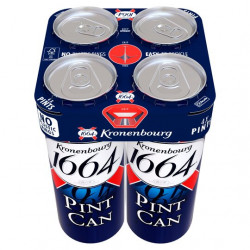 Kronenbourg 1664 Lager 4 X 568Ml