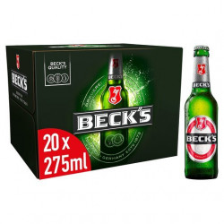 Becks Lager Beer 20 X 275Ml