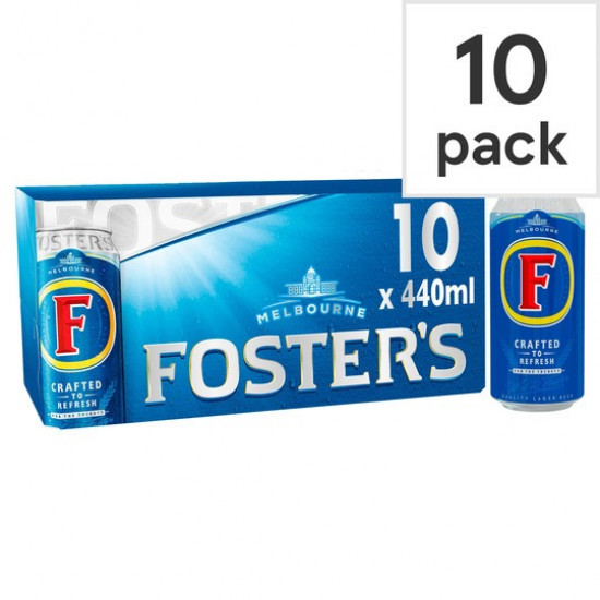 Fosters Lager Beer 10X440ml