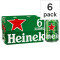 Heineken Lager 5% Cans 6 X 330Ml