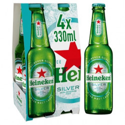 Heineken Silver Lager 4X330ml