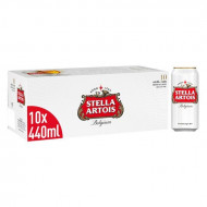 Stella Artois Lager 10X440ml