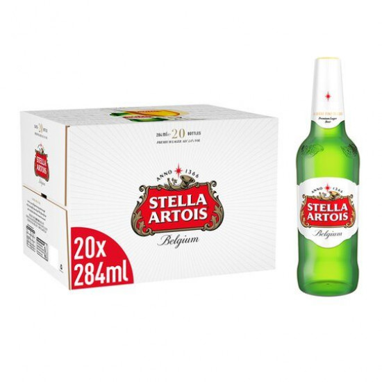 Stella Artois Lager 20X284ml